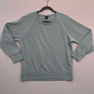 Eddie Bauer Women's Mint‎ Green Long-Sleeve Sweatshirt Size XXL